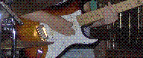 My Franken-Strat, custom made by Carl "The Truth" Whittaker